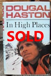 Haston High Places reprint with signed card